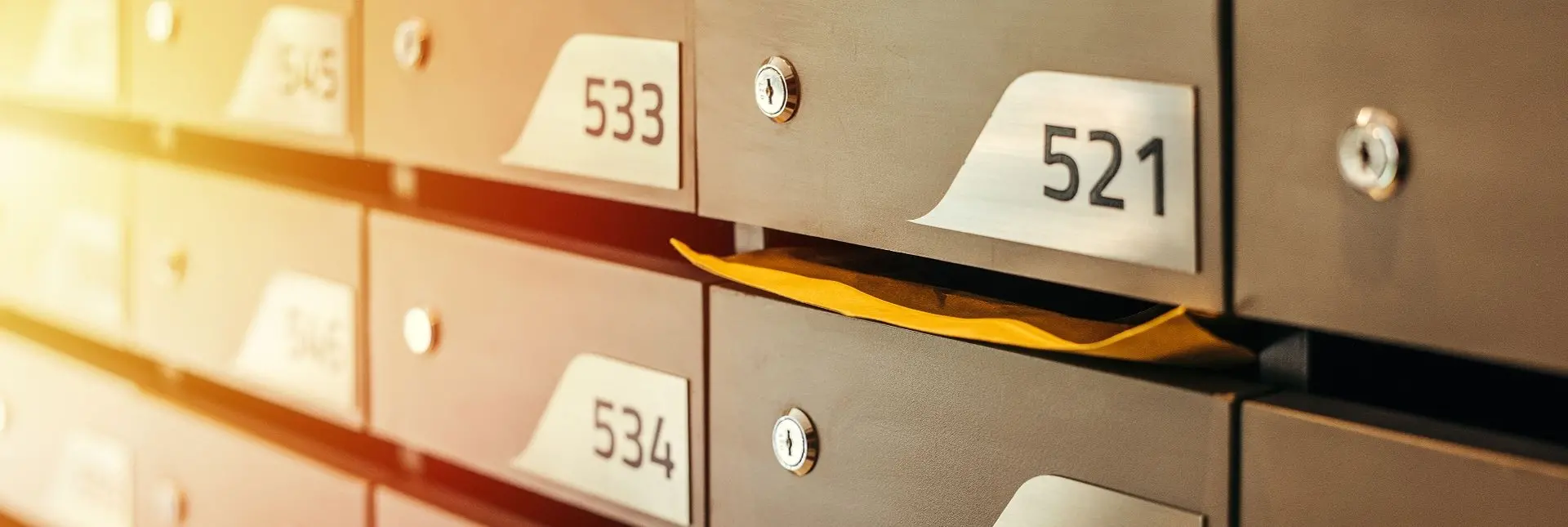 Почтовые ящики